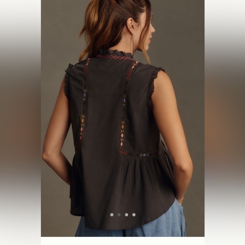 Anthropologie Current/Elliott The Solace Tank Top - Picture 2 of 11